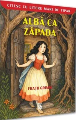 Albă ca Zăpada. Citesc cu litere mari de tipar - Paperback - Frații Grimm - Neverland