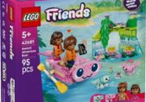LEGO Friends. Barca-axolotl pentru aventuri 42681, 95 piese