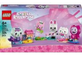 LEGO Gabby's Dollhouse. Prietenele pisicute din caramizi ale lui Gabby 11215, 324 piese