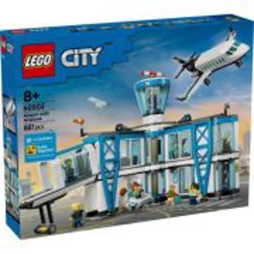LEGO City. Aeroport cu avion 60502, 887 piese