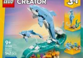 LEGO Creator. Animale marine Delfini superbi 31385, 542 piese