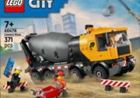 LEGO City. Autobetoniera 60478, 371 piese