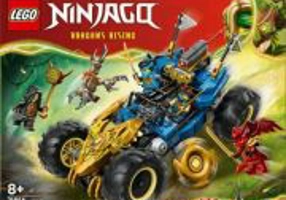 LEGO NINJAGO. Masina transformabila a lui Jay 71856, 387 piese