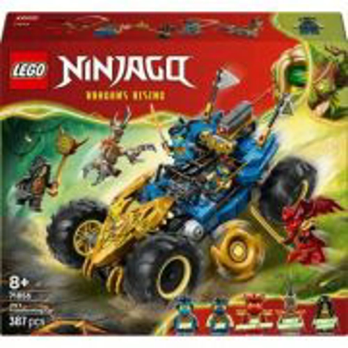 LEGO NINJAGO. Masina transformabila a lui Jay 71856, 387 piese