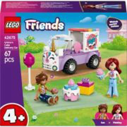 LEGO Friends. Masina-unicorn pentru livrare de torturi 42675, 67 piese
