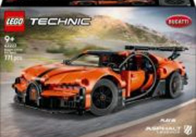 LEGO Technic. Hipermasina Bugatti Chiron Pur Sport 42222, 771 piese