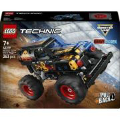 LEGO Technic. Monster Jam Grave Digger Foc si gheata 42219, 263 piese