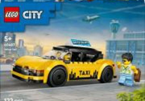 LEGO City. Taxi galben 60487, 122 piese