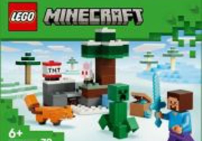 LEGO Minecraft. Aventura din Taiga a lui Steve 21583, 79 piese