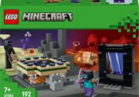 LEGO Minecraft. Calatorie prin portalurile Nether si End 21584, 192 piese