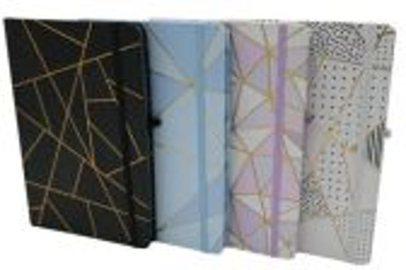 Jurnal A5 CNX Dungi si Forme 3783-1L, 160 pagini, coperta carton, cu elastic
