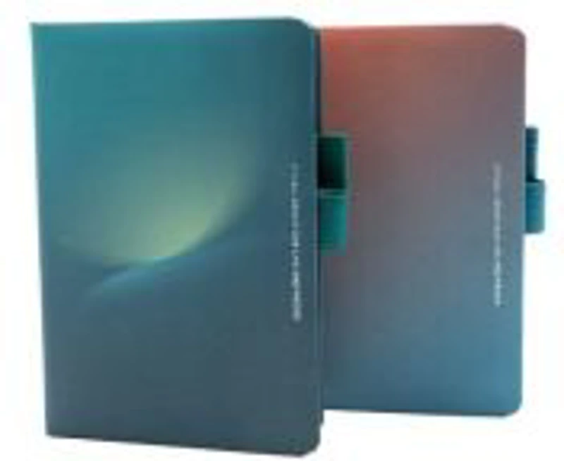 Jurnal C6 CNX 6500-13, 160 pagini, degrade, coperta carton, cu suport de pix