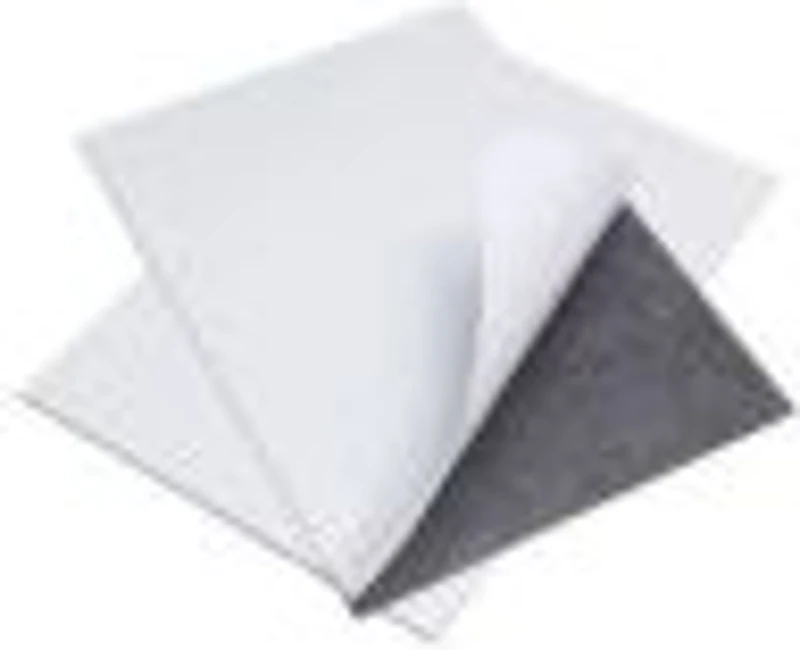 Folie magnetica, 10x15cm, grosime 0. 4mm, cu adeziv, set 10 buc, FAMA4-1015