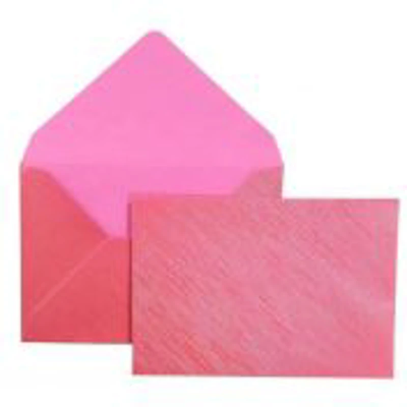 Plic color C7L CNX, rosu metalizat, 120g/mp, 75x110mm, set 10 buc
