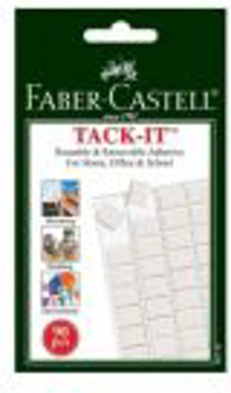 Guma adeziva FABER-CASTELL, 50g, 90 bucati/set TACK-IT, 589150