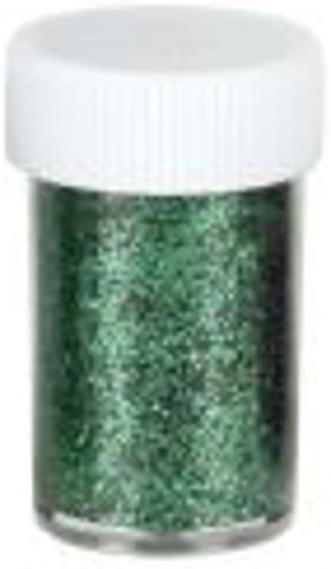 Sclipici decorativ pulbere, verde, set 12 buc, Colorarte