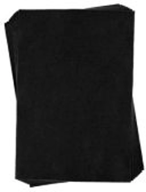 Coli fetru A4, 1mm, negru, set 10 coli, Colorarte