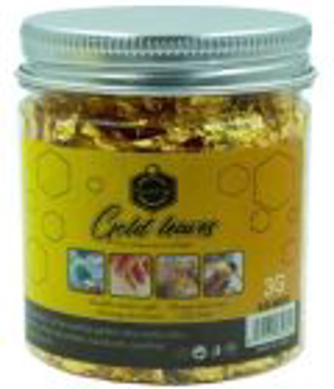 Foita COLORARTE SJB-0002G, auriu, 3g, borcan