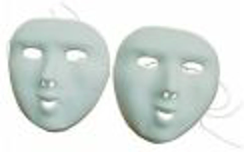 Accesorii creatie - masca carton, set 2 buc, Colorarte