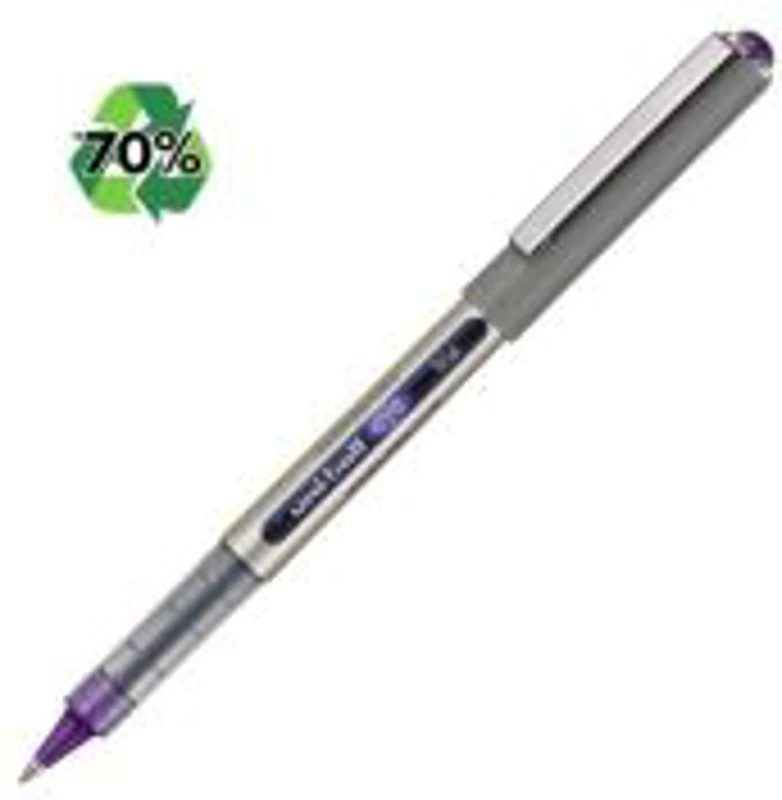 Roller Uni-ball Eye UB-157E, 0. 7mm, cu capac, 70% din materiale reciclate, violet