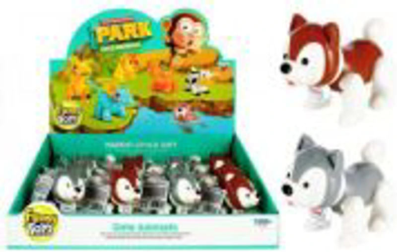 Figurina - catel husky, diverse culori, 3+ ani, MegaCreative, 483007