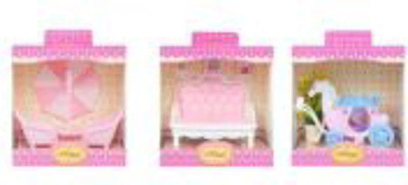 Accesorii papusi - mobilier casa de papusi, diverse modele, 3+ ani, MegaCreative, 454211