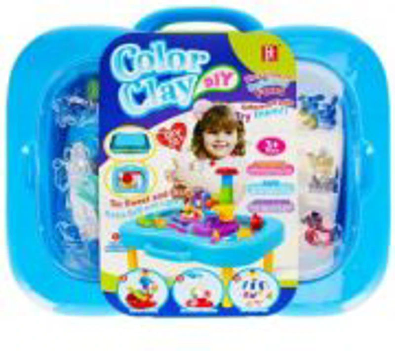 Set creatie plastilina Mega Creative Color Clay Dentis Delicious Food 459988, diverse culori, cu accesorii, +3 ani
