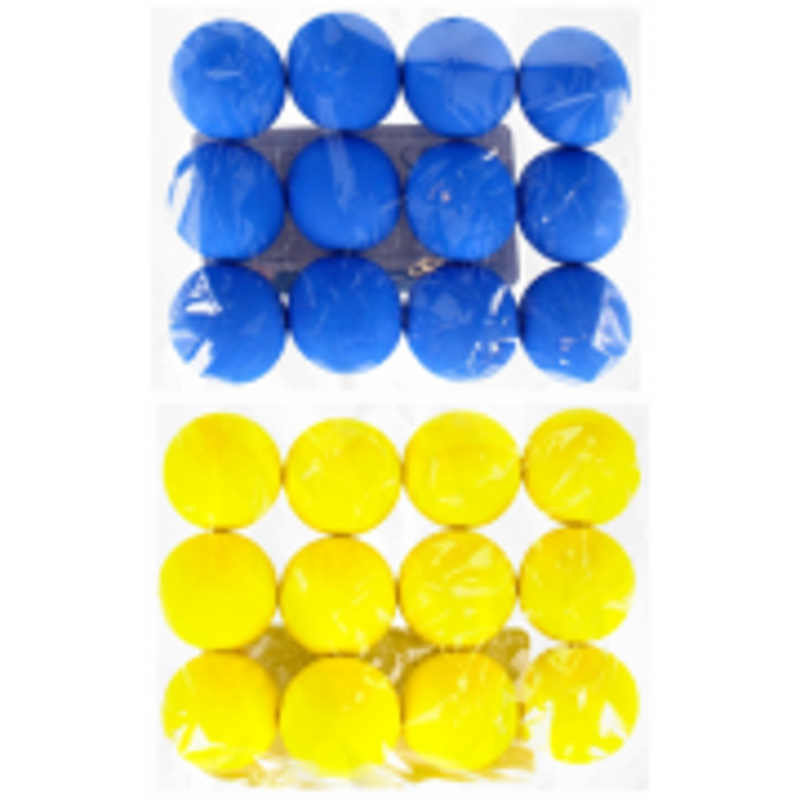Jucarie gloante din spuma MegaCreative, 482941, galbene, 3x3cm, +3 ani, 12 bucati/set