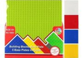 Joc constructie tabla lego MegaCreative 547394, 26x26cm, pvc, diverse culori, +6 ani