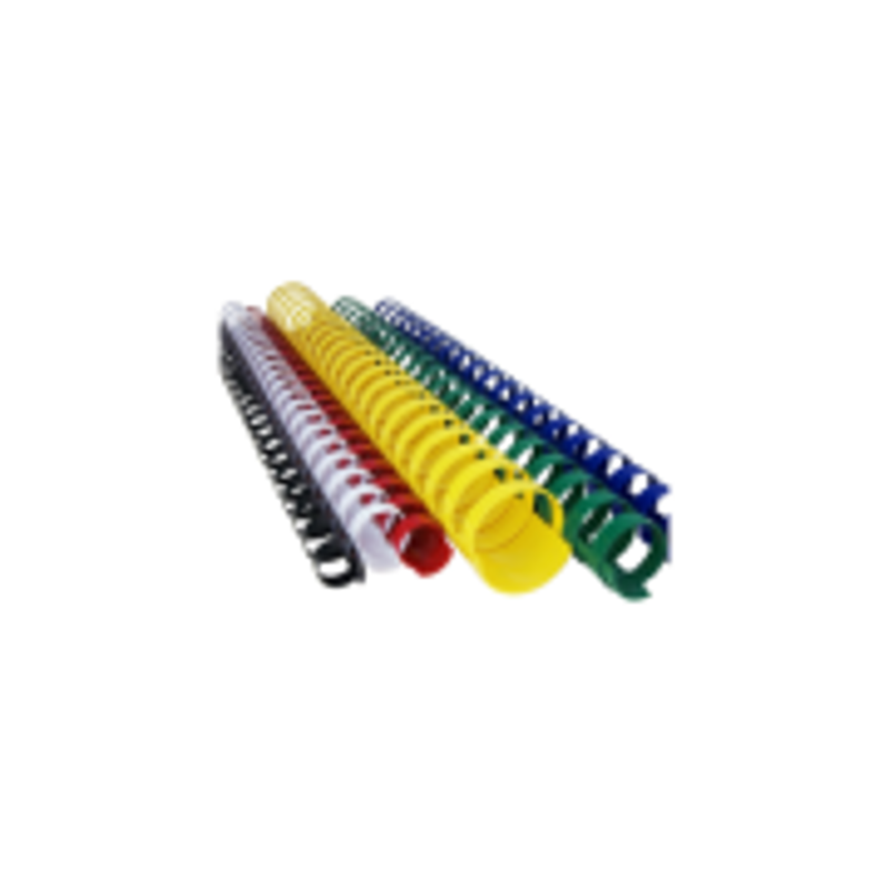 Inele plastic pentru indosariere Office Cover, 8mm, diverse culori