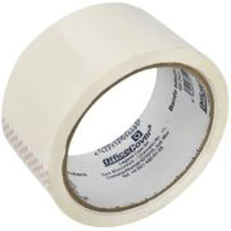 Banda adeziva Office-Cover, pentru ambalare, 48mm x 50yard, alb