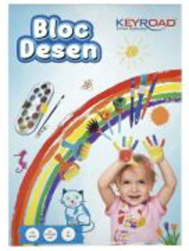Bloc de desen A3 Keyroad, 16 file, 170g/mp
