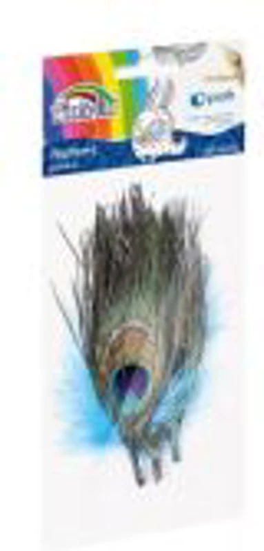 Accesorii creatie - pene, 14-16cm, paun, set 3 buc, Fiorello, GR-FE018 / 170-2622