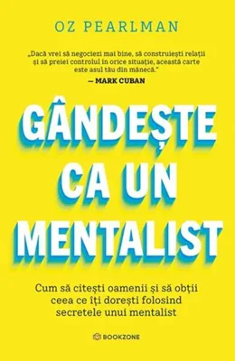 Gândește ca un mentalist - Paperback brosat - Oz Pearlman - Bookzone