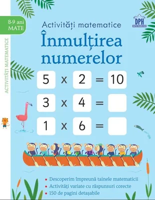 Activități matematice. Înmulțirea numerelor - Paperback brosat - Simon Tudhope - Didactica Publishing House