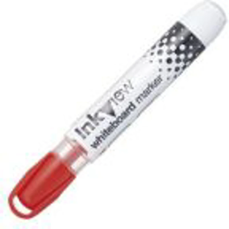 Marker tabla UNI InkView PWB-202, varf rotund, 1. 8-2. 2mm, rosu