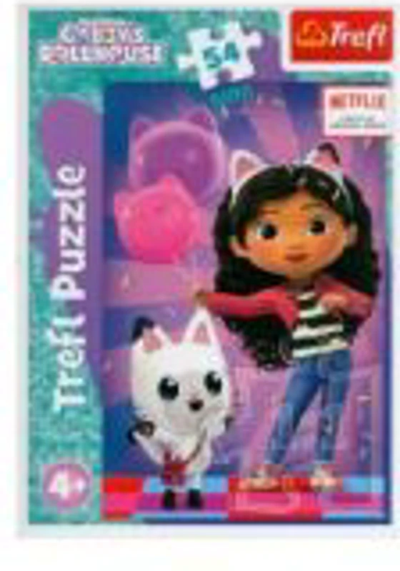 Puzzle 54 piese Gabbys Dollhouse min, Trefl
