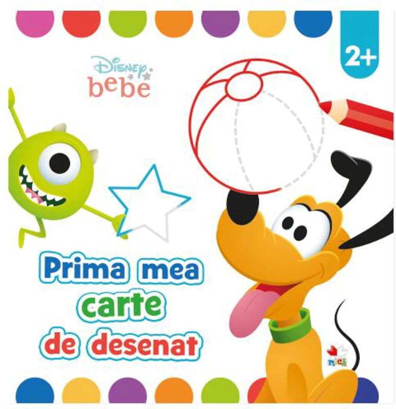 Prima mea carte de desenat - Paperback - Disney - Litera mică