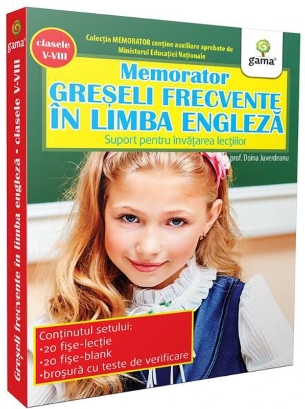 Memorator de engleză. Greşeli frecvente în limba engleză - Paperback brosat - Doina Juverdeanu - Gama