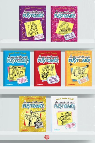 Pachet Însemnările unei puștoaice (vol.1,2,3,4,5,6,7) - Rachel Renée Russell