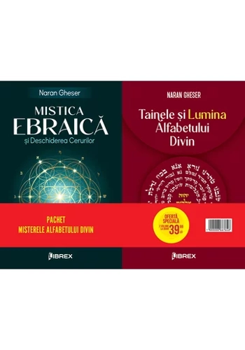 Pachet Misterele Alfabetului Divin. Set 2 carti