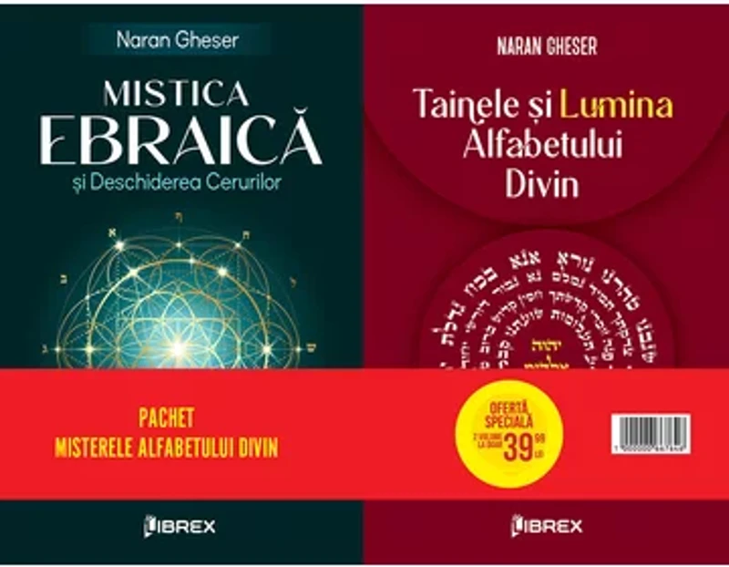 Pachet Misterele Alfabetului Divin. Set 2 carti