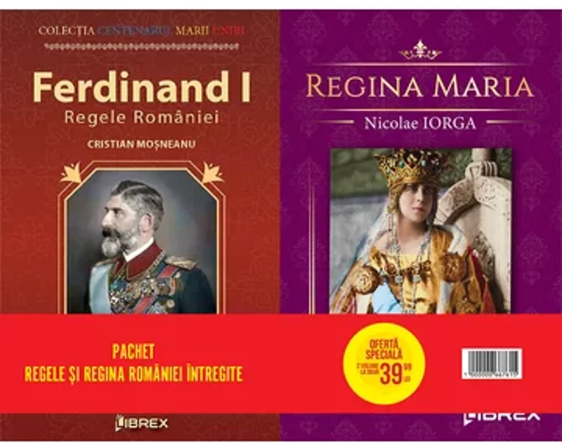 Pachet ”Regele si Regina Romaniei intregite”