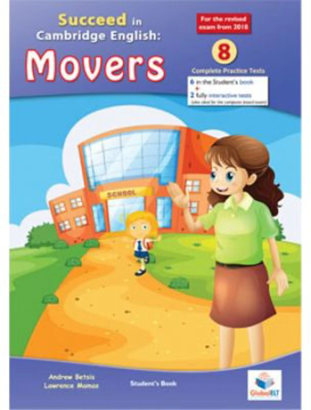 Succeed in Movers. 8 Practice Tests 2018 Format Student's with CD and key