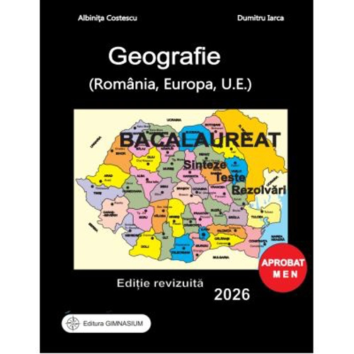 Bacalaureat Geografie 2024 Sinteze Teste Rezolvari