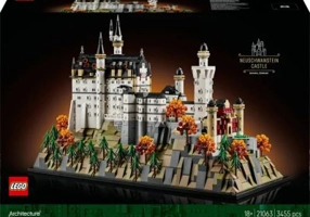 LEGO Architecture. Castelul Neuschwanstein 21063, 3455 piese