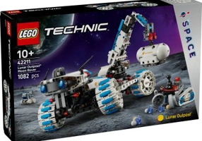 LEGO Technic. Vehicul spatial rover lunar Outpost 42211, 1082 piese