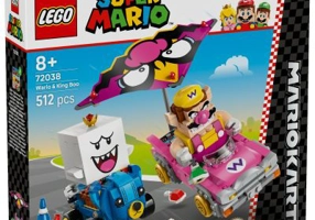 LEGO Super Mario. Mario Kart Wario si King Boo 72038, 512 piese