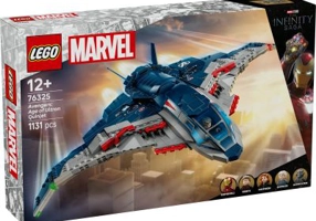 LEGO Marvel Super Heroes. Quinjet din Razbunatorii Sub semnul lui Ultron 76325, 1131 piese