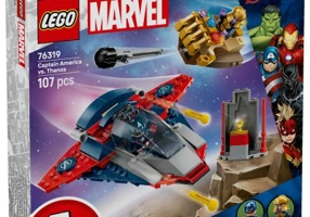 LEGO Marvel Super Heroes. Capitanul America vs Thanos 76319, 107 piese